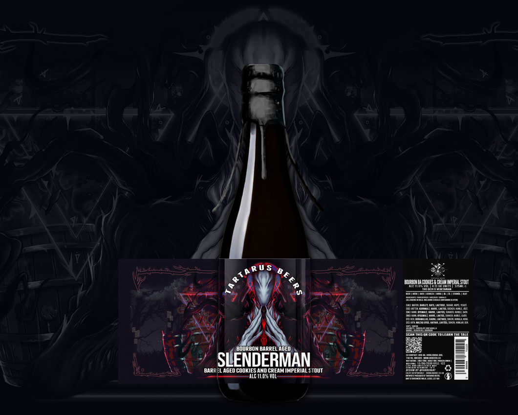 Heaven Hill BA Slenderman - Cookies & Cream Imperial Stout - 11% - 375mL bottle