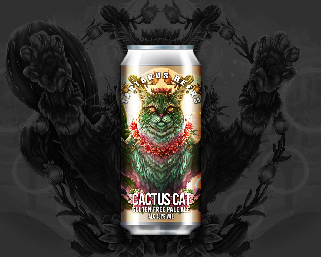 CACTUS CAT - Gluten Free Hazy Pale - 4.1% - 440mL can