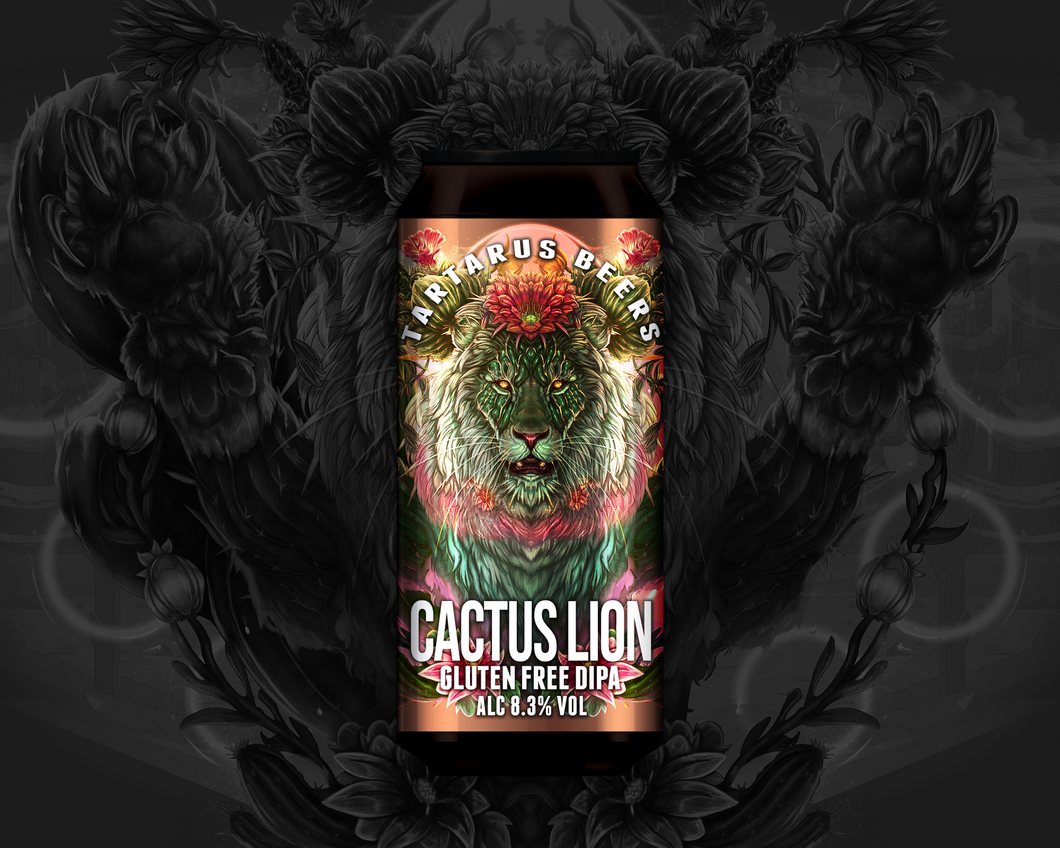 CACTUS LION - GLUTEN FREE DIPA - 8.3% - 440mL can