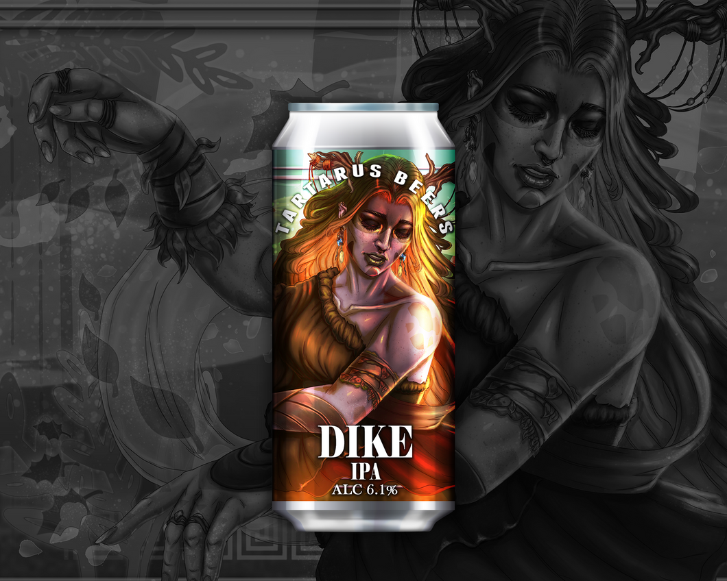 DIKE - Hazy IPA - 6.1%  - 440mL can
