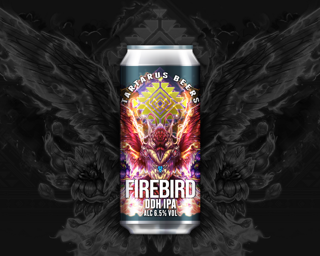 FIREBIRD - DDH Hazy IPA - 6.5% - 440mL can