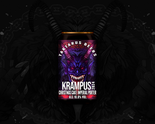 Tartarus KRAMPUS 2024 - Christmas Cake Imperial Porter - 10.8% - 330mL can Tartarus KRAMPUS 2024 - Christmas Cake Imperial Porter - 10.8% - 330mL can