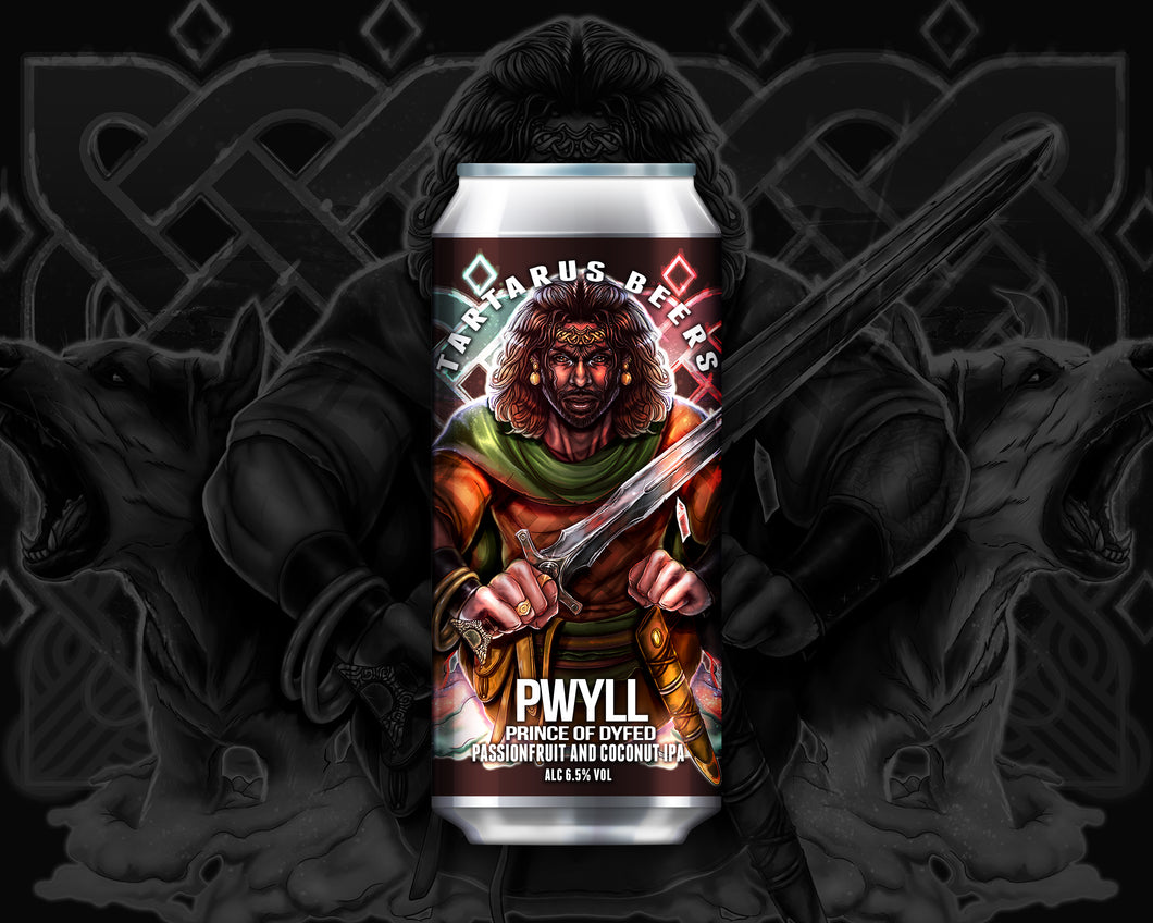 PWYLL - Passionfruit & Coconut IPA - 6.3% - 440mL can