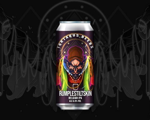 Tartarus RUMPELSTILTSKIN - Belgian IPA - 6.0% - 440mL can Tartarus RUMPELSTILTSKIN - Belgian IPA - 6.0% - 440mL can