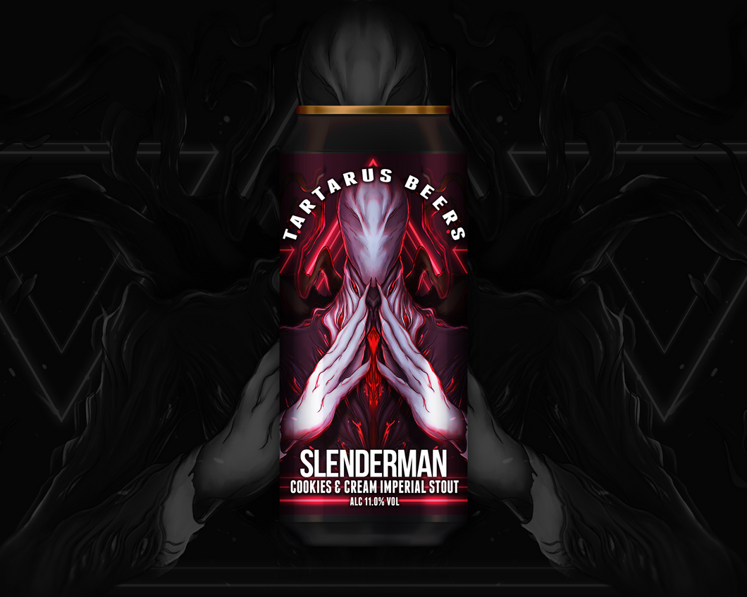 SLENDERMAN - Cookies & Cream Imperial Stout - 11% - 440mL can