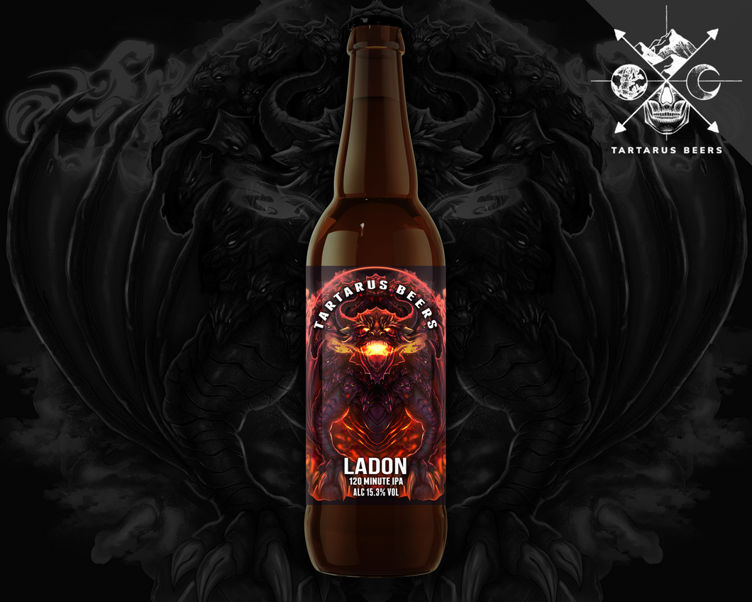 LADON - 120 Minute IPA - 15.3% - 330mL bottle